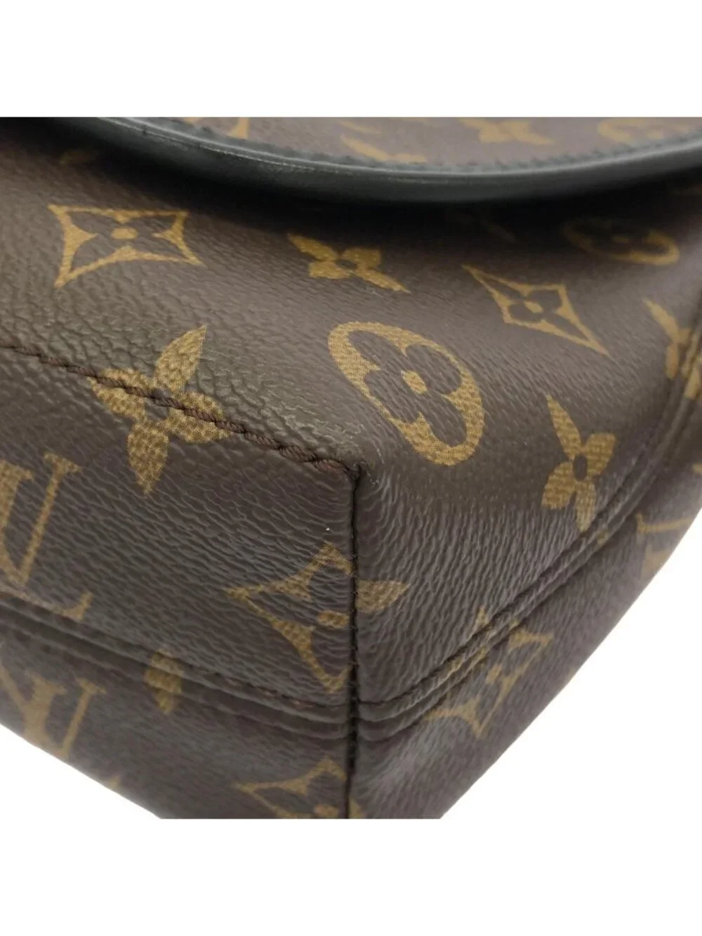 Louis Vuitton Monogram Macassar Magnetic Messenger Shoulder